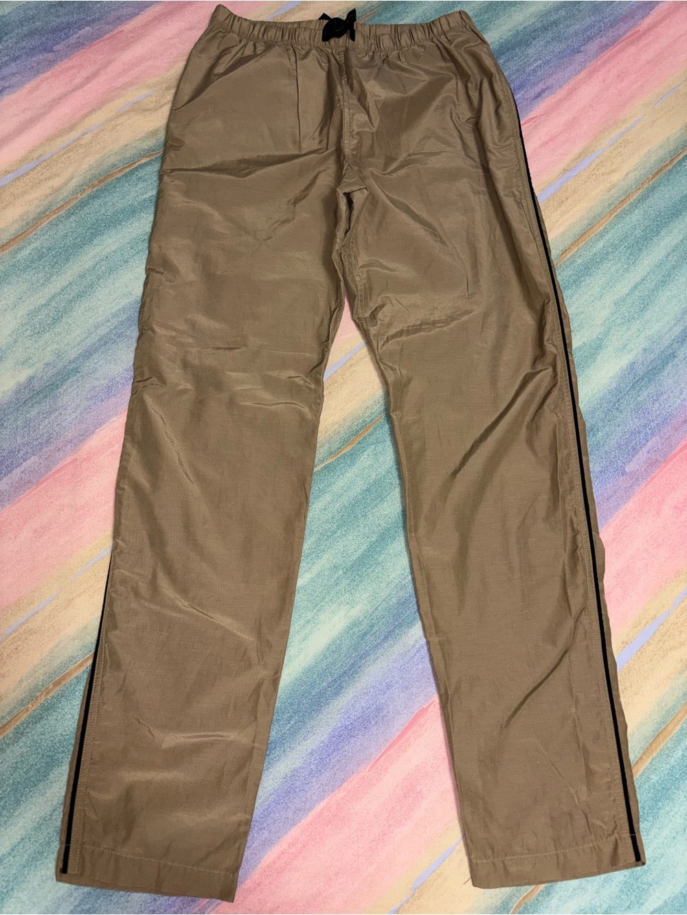Gramicci Pants  G Belted Cotton Stretch Waist mens size M brown